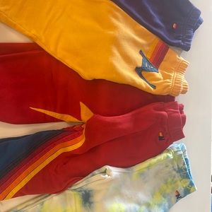- 5 Aviator Nation kids sweats. 1 size 8 and 4 size 10.
